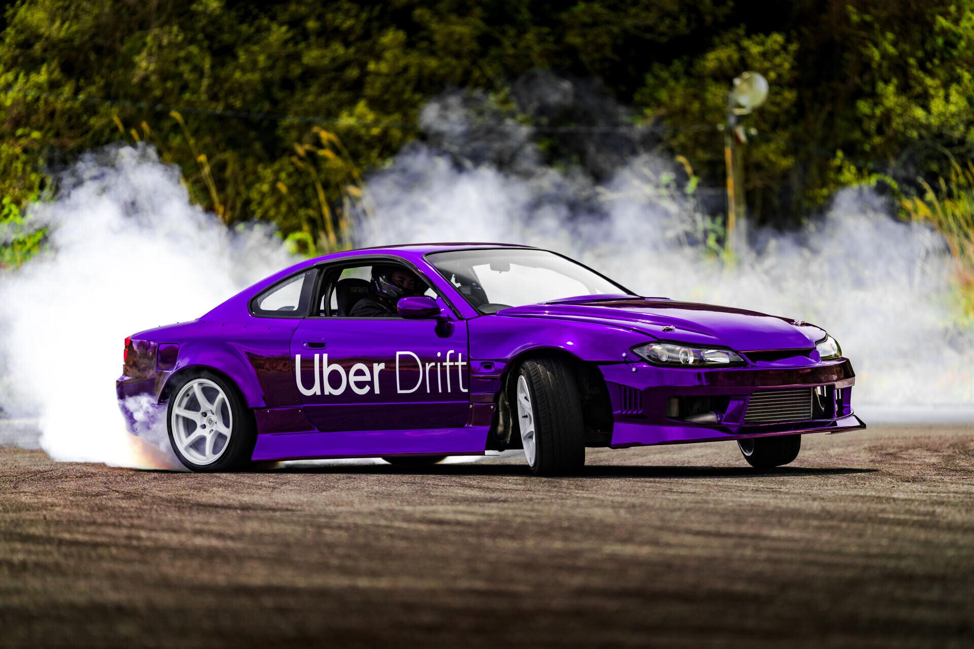 Uber Drift於茂原雙環賽道進行。