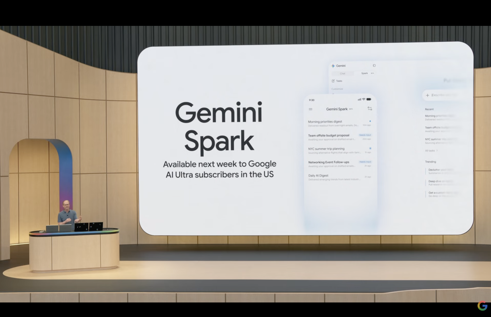 Gemini Spark暫時只於美國推出。