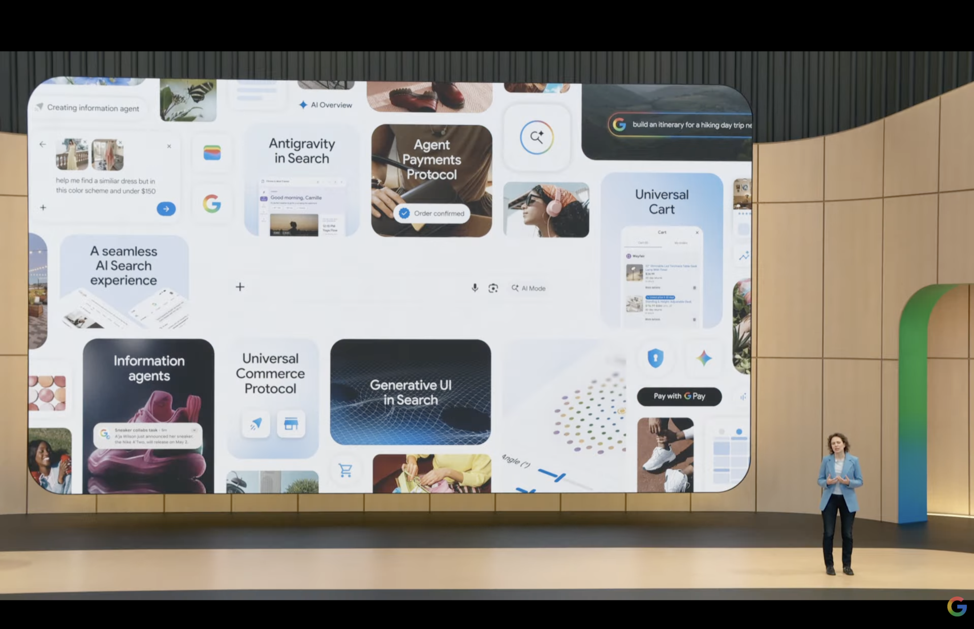 Google搜尋帶來資訊代理、生成式介面等全新AI功能。