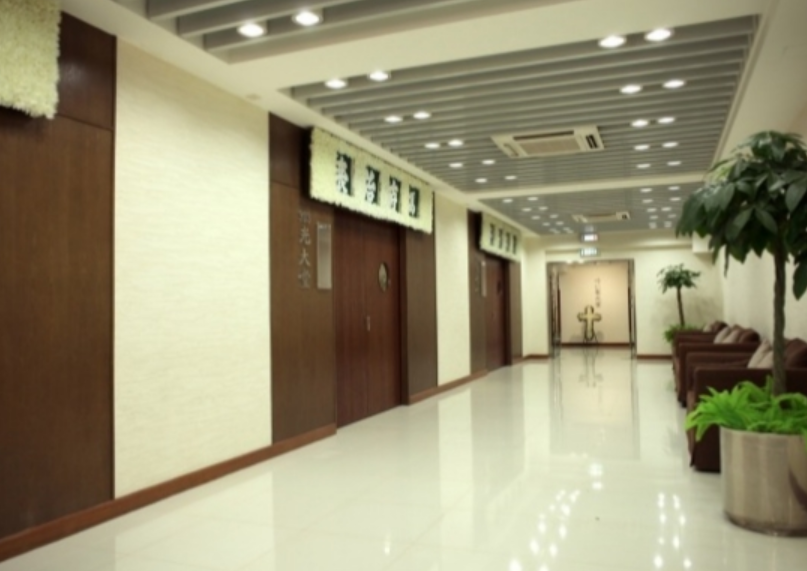 九龍殯儀館設十六間大小禮堂(官網圖片)