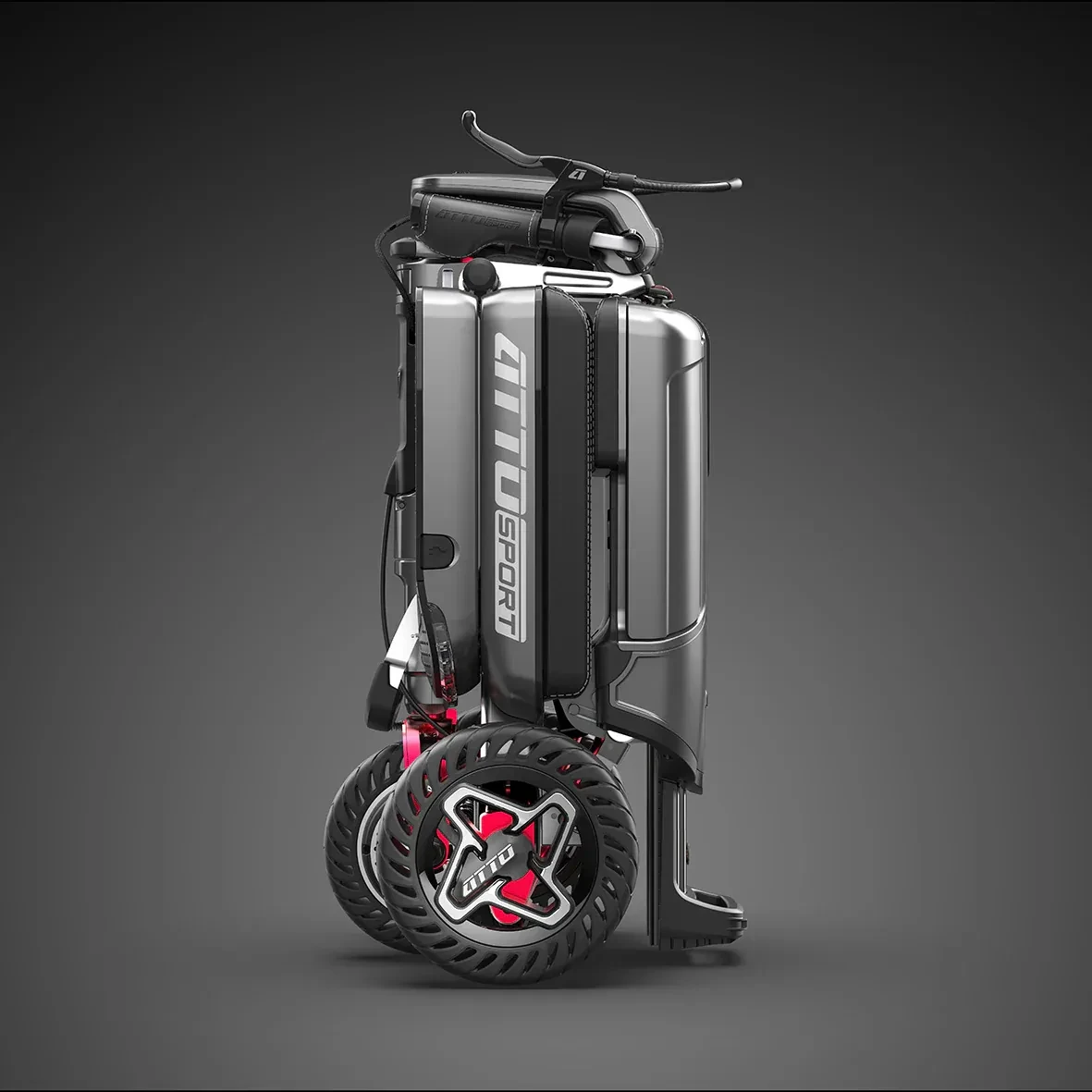 該代步車能在10秒內折疊,或拆分成兩部分。(Movinglife網站截圖)