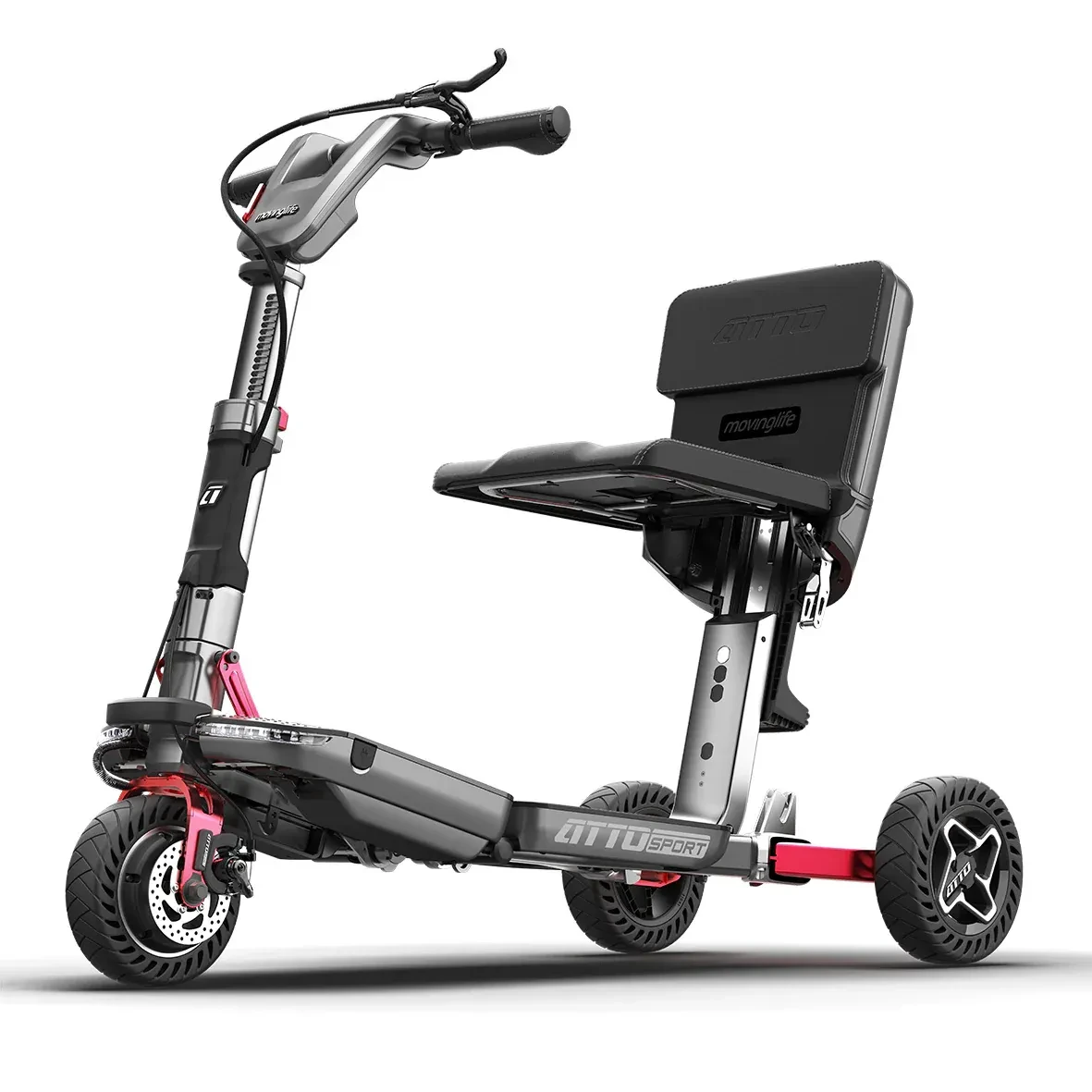 李嘉誠駕駛Movinglife Atto Sport代步車。(Movinglife網站截圖)