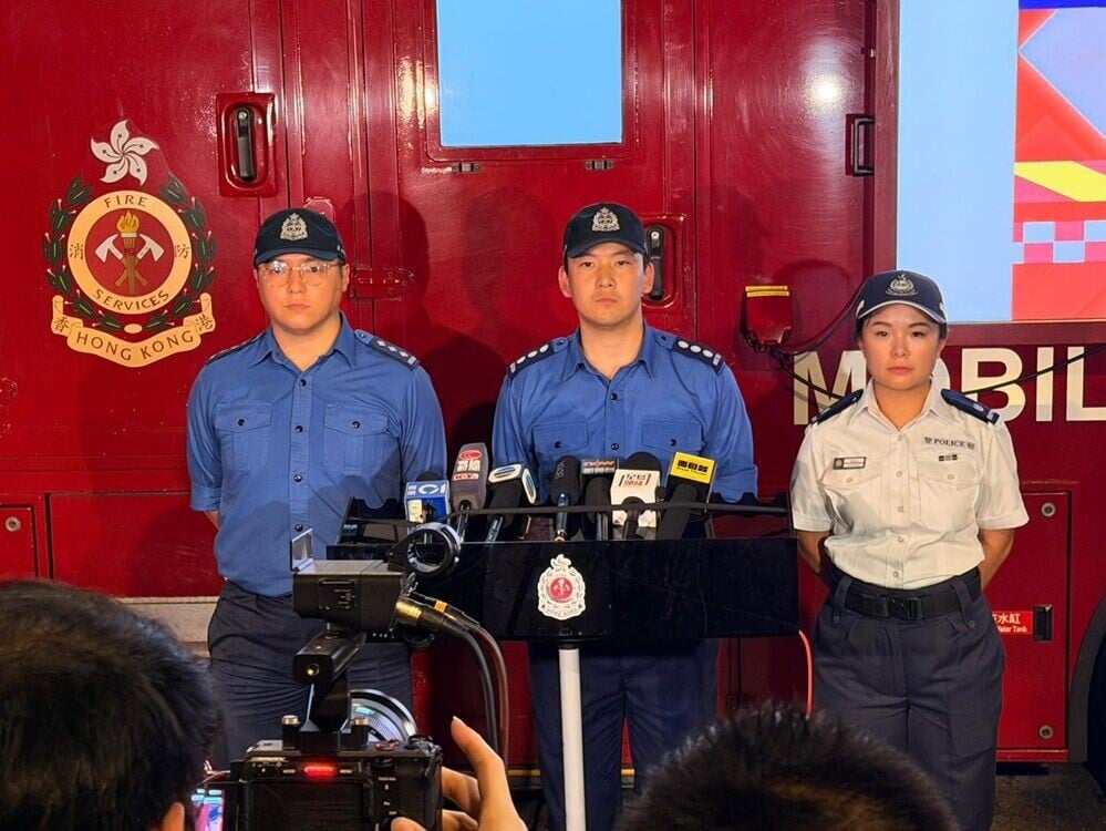消防、救護及警方交代事件。