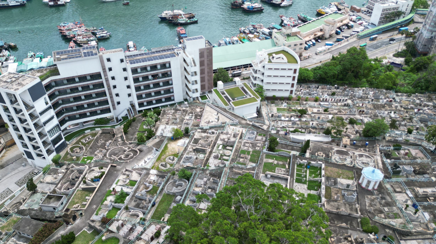華永會旗下有4個墳場，其中包括香港仔華人永遠墳場（華永會圖片）