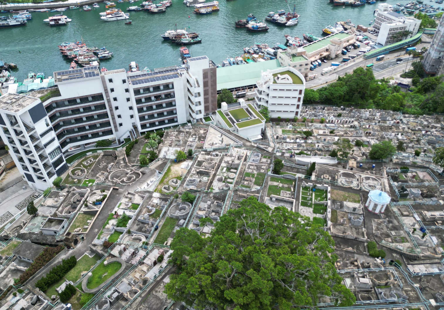 華永會旗下有4個墳場,其中包括香港仔華人永遠墳場(華永會圖片)