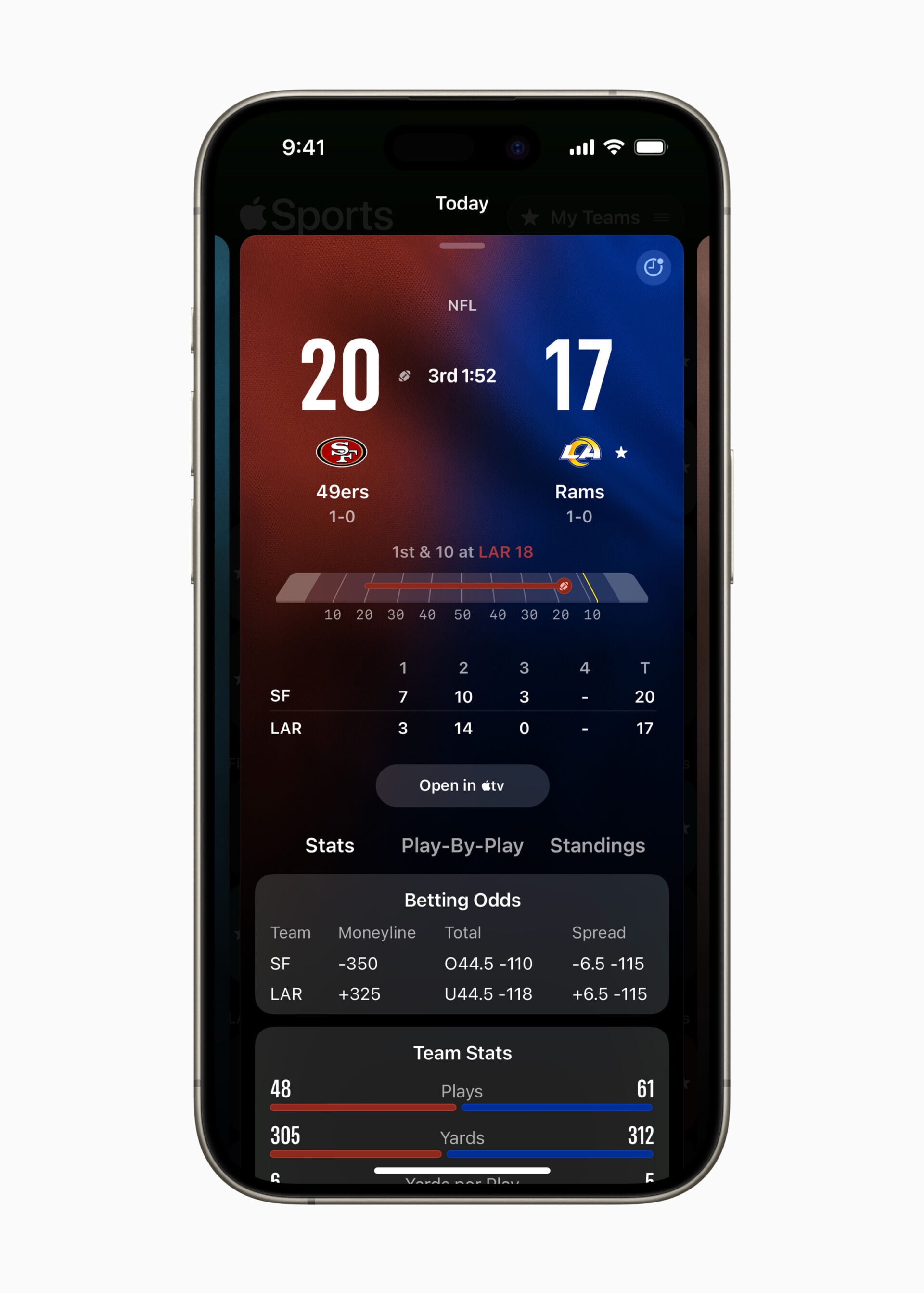 世界盃2026|《Apple Sports》提供清晰賽果。