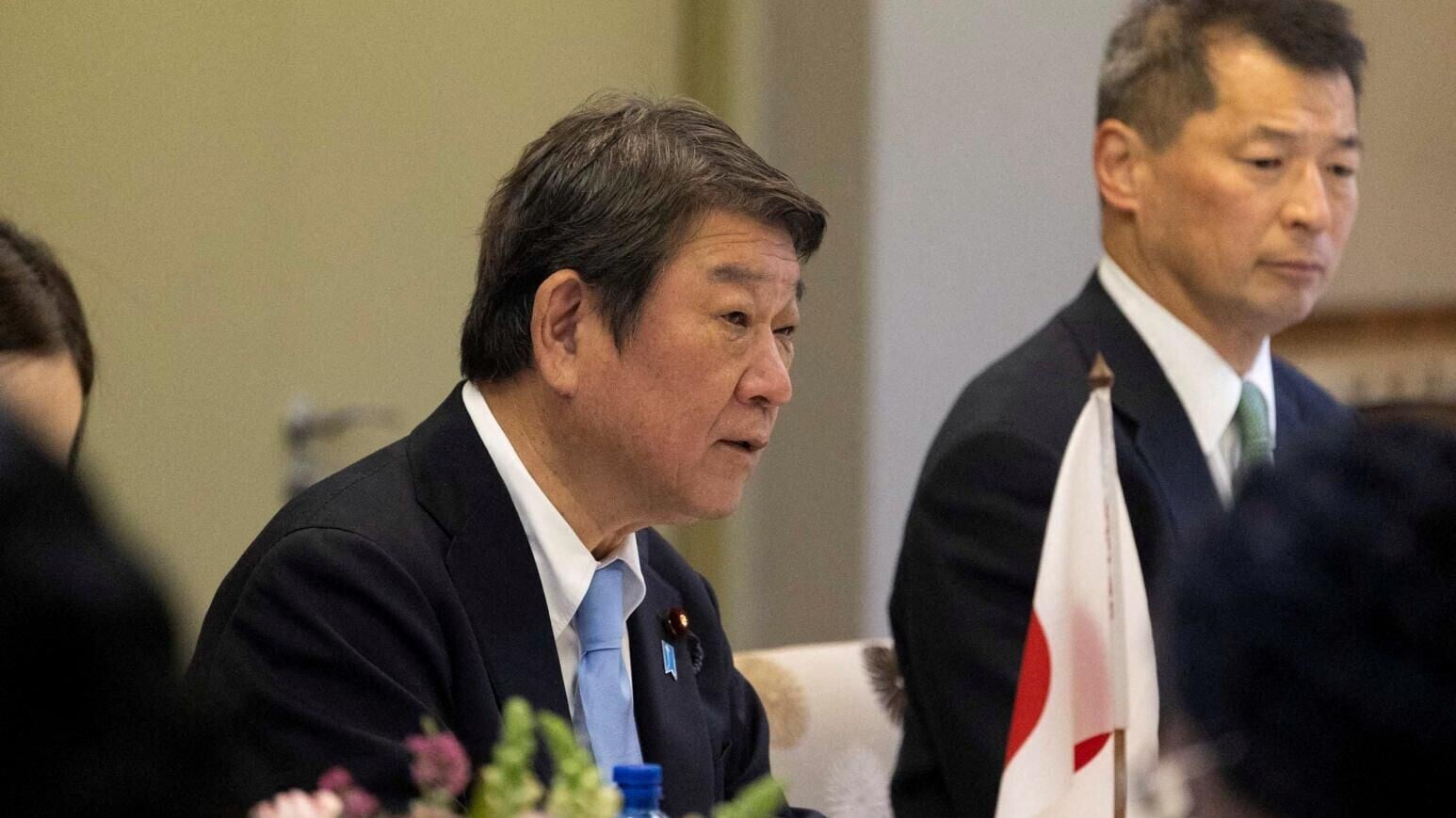 日本外相茂木敏充。（圖／路透）