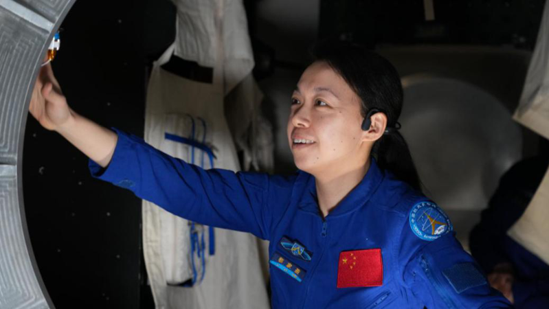 港產首位女太空人、警司黎家盈入選神舟二十三號載人飛行任務,她細述如何完成艱苦訓練(新華社)