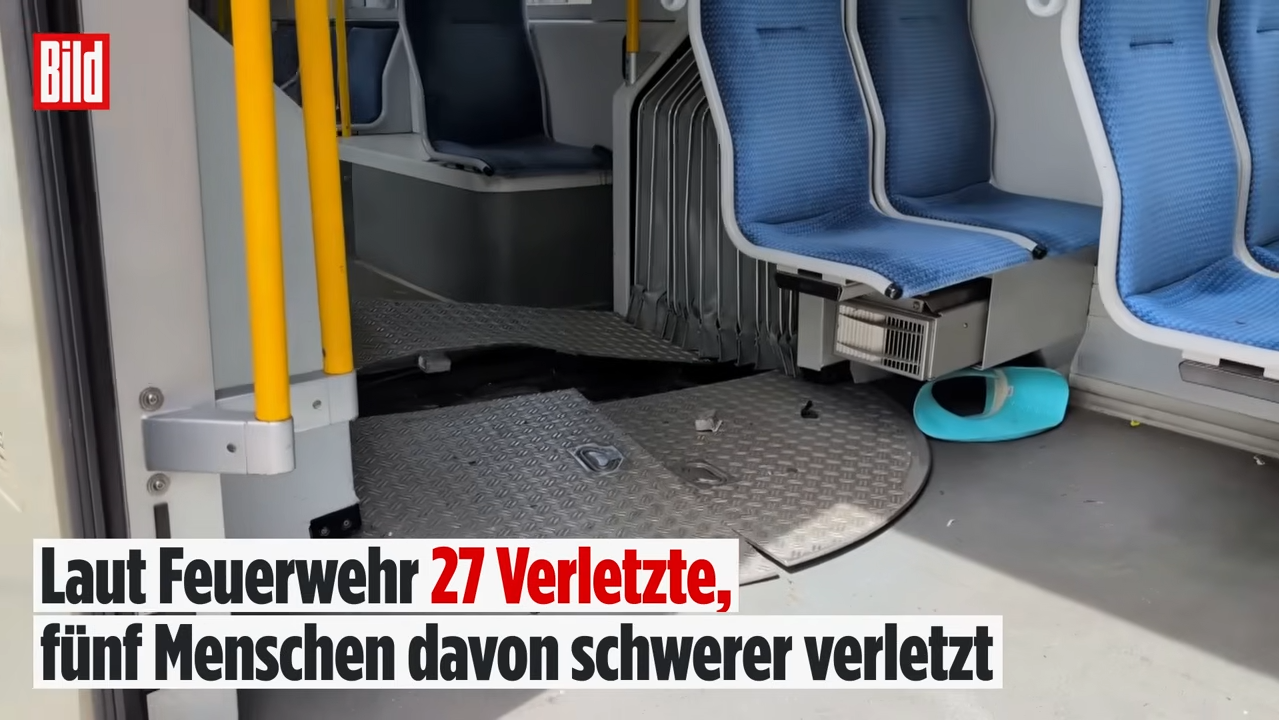 Unfall in Düsseldorf Straßenbahnen krachen frontal zusammen ‒ 27 Verletzte 0 37 screenshot