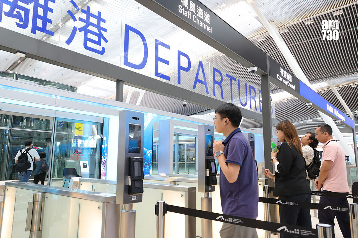 機場二號客運大樓離境設施5月27日啟用。(資料圖片/吳康琦攝)