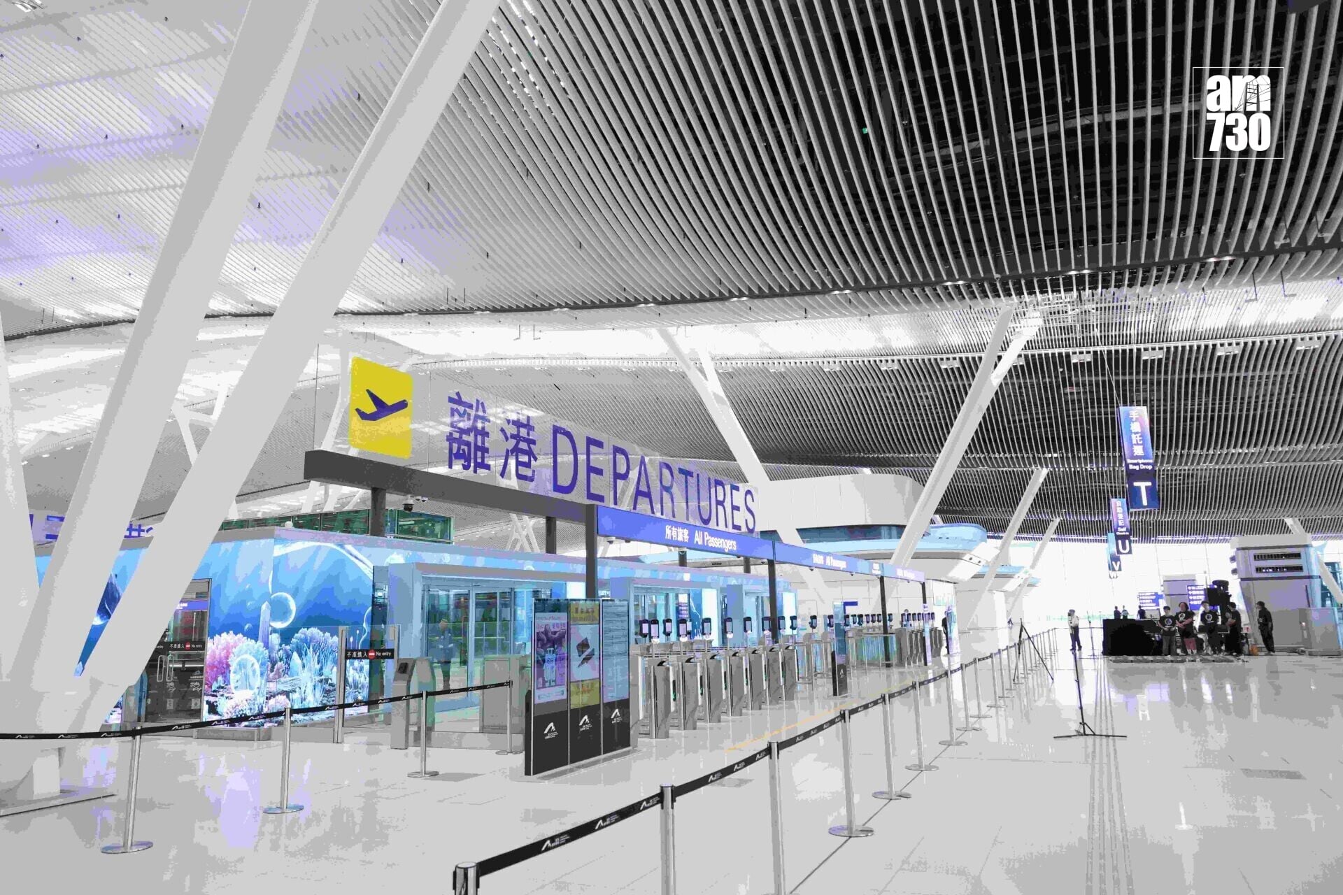 機場二號客運大樓今起啟用。(資料圖片)