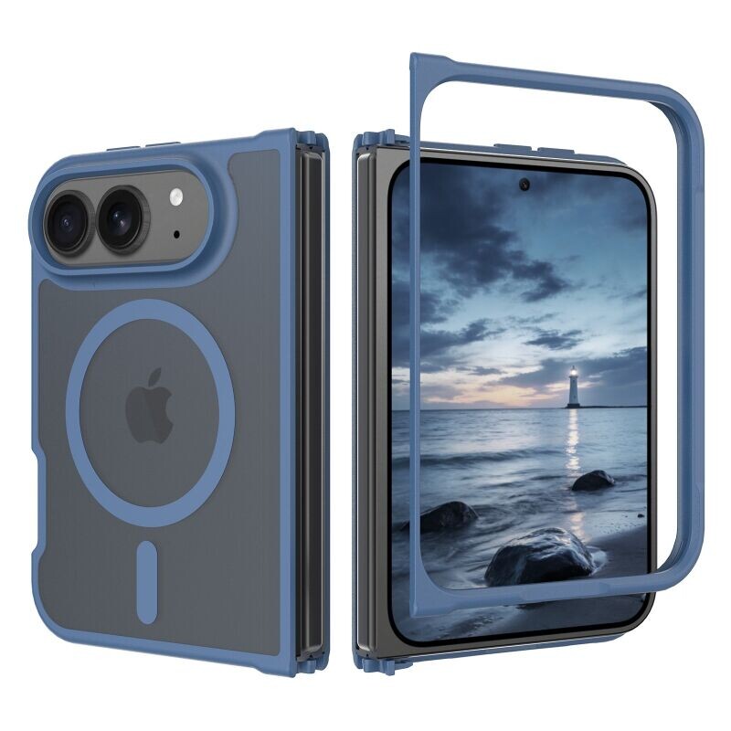 配件商 iFunSmart 架設了 Apple 未發布 iPhone Ultra / Fold 闊摺屏手機副廠保護殼