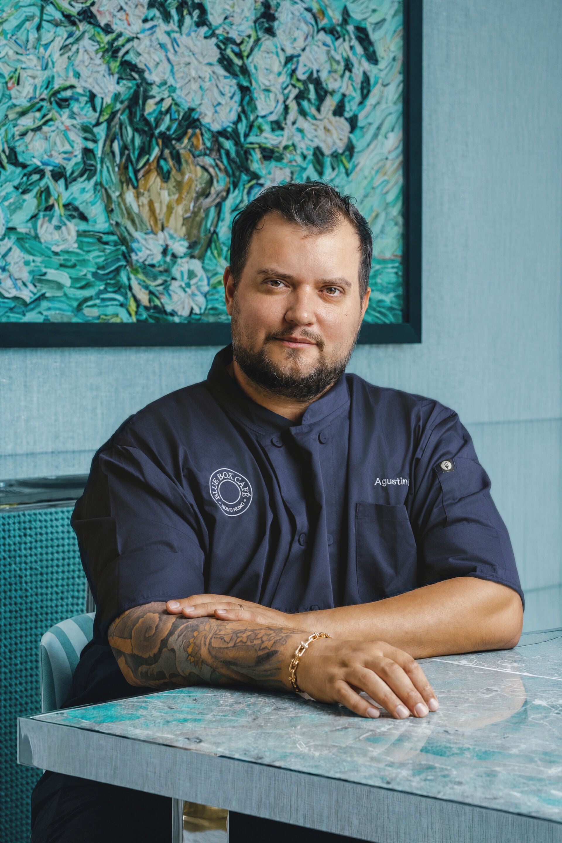 Chef Agustin Balbi Tiffany Blue Box Cafe0