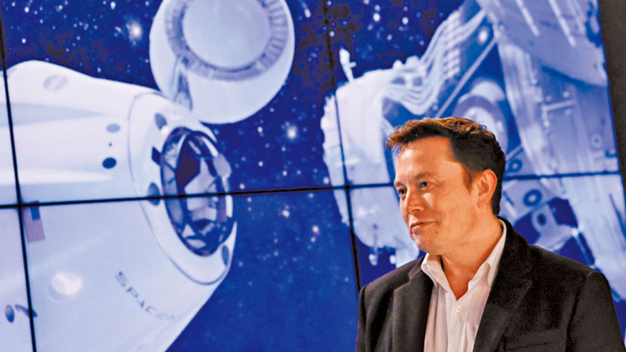馬斯克的SpaceX將於6月底上市，勢成史上最大的IPO。(資料圖片)