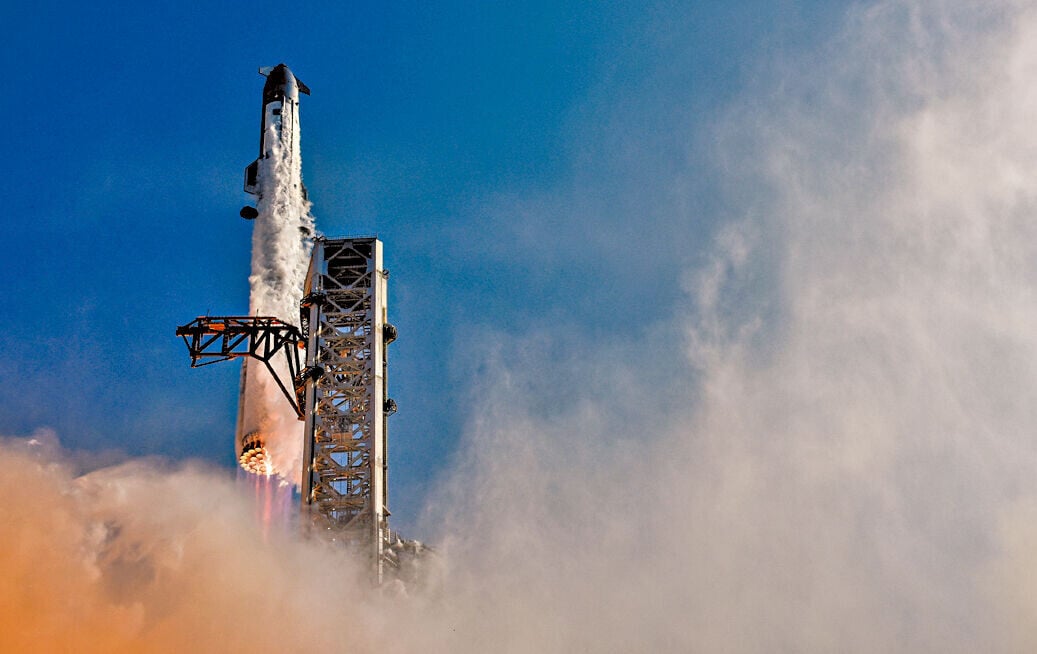 SpaceX沒有、也不會為其衛星和火箭等重要資產買保險。(資料圖片)