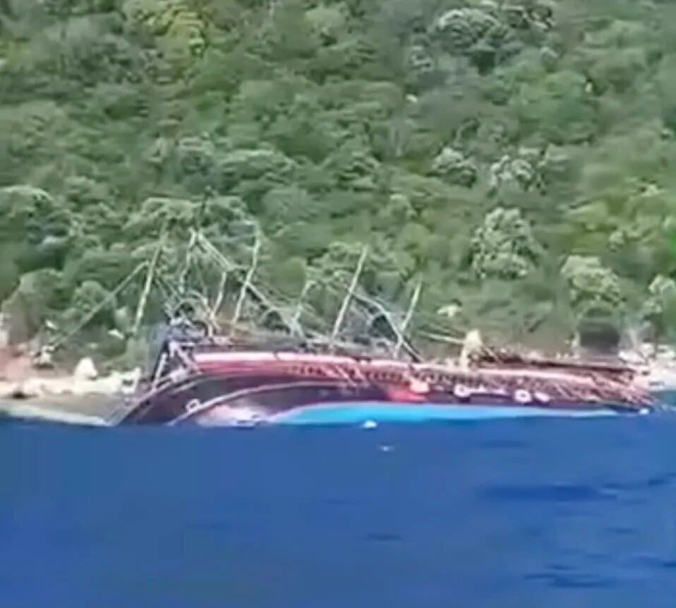 土耳其知名度假勝地馬爾馬里斯(Marmaris)5月29日發生船隻沉沒事件