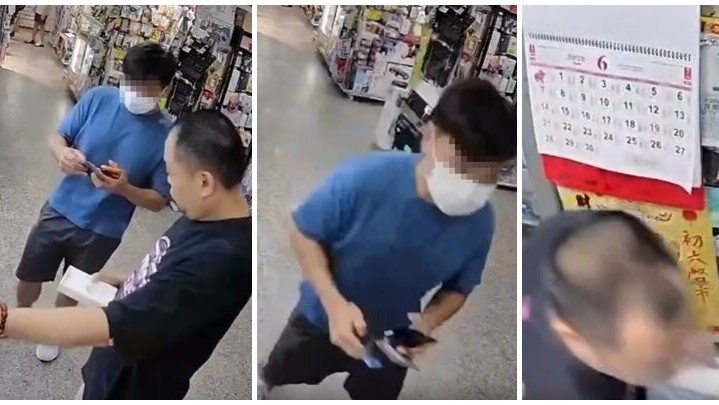 一名戴口罩男子到荃豐中心一店舖聲稱要購買一部 iPhone 17 Pro Max手機。店東帶他到店內準備「碌卡」付款時，他突然露拿着橙色iPhone轉身逃去。(Threads)