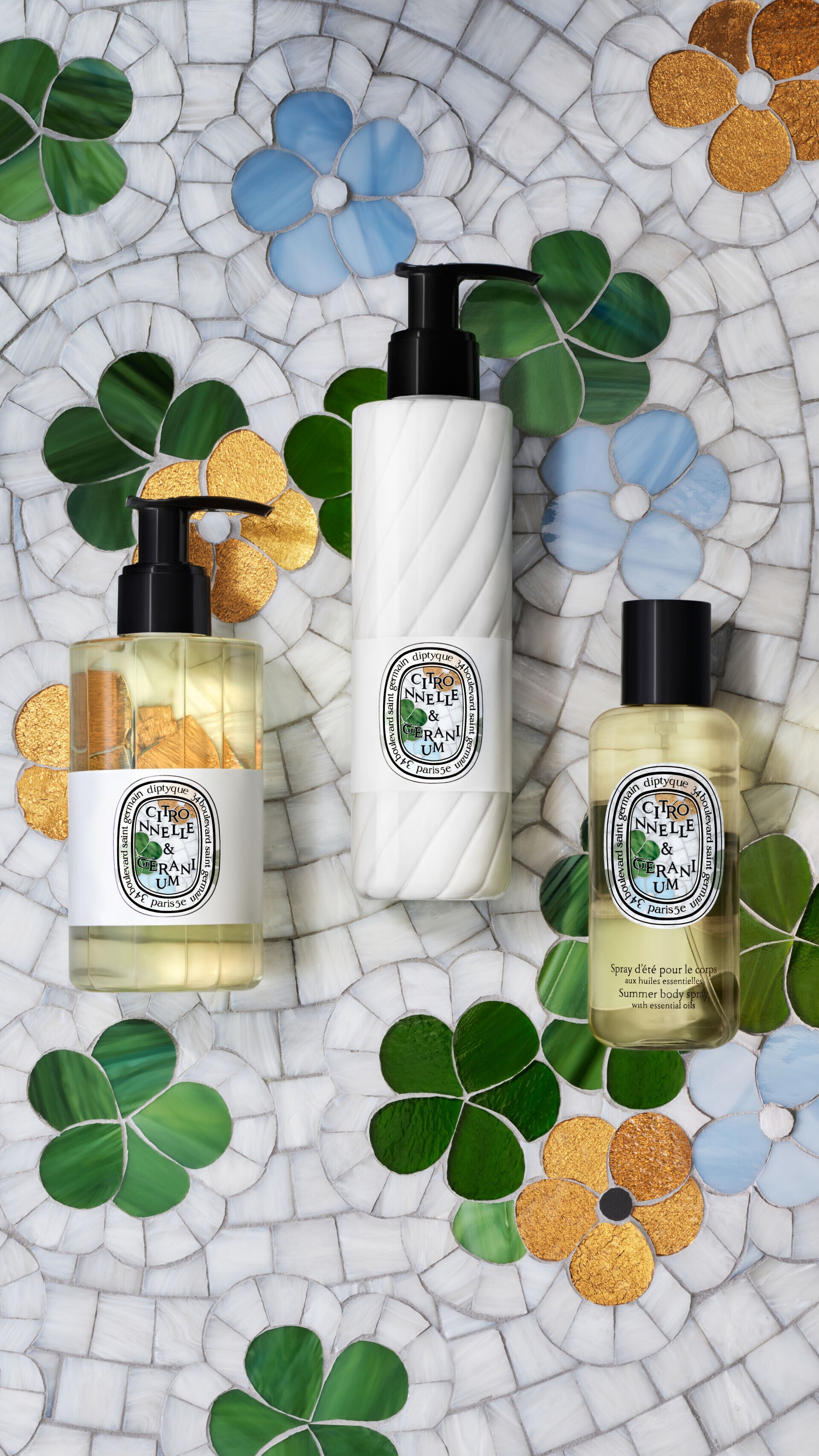 Diptyque Summer 2026 Collection Multi Products Perfumed Cleansing Body Gel After Sun Body Milky Gel Body Spray 4050x7200