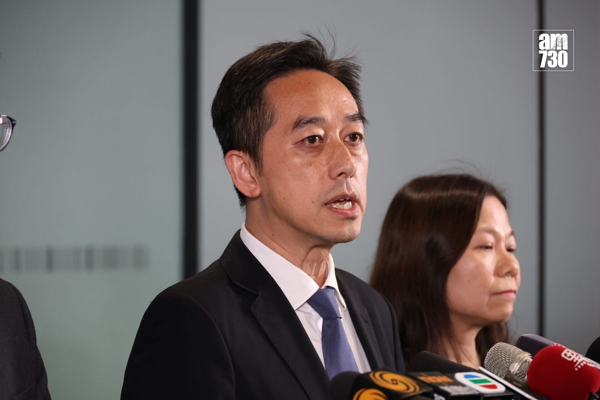 西九龍總區刑事總部(刑事)(行動)警司程知仁。(鍾式明攝)