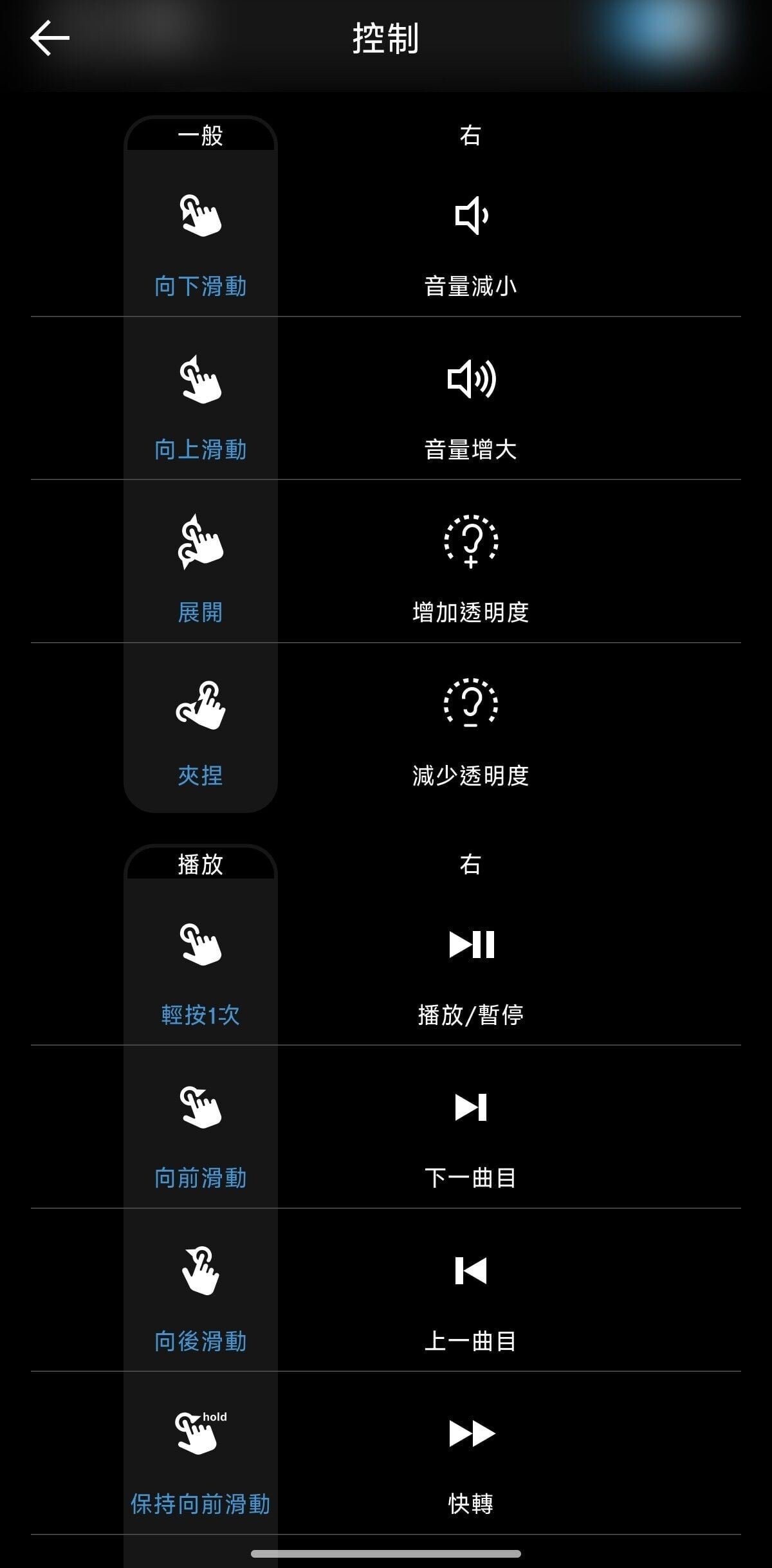 Sennheiser MOMENTUM 5耳機設有多種觸控方式。