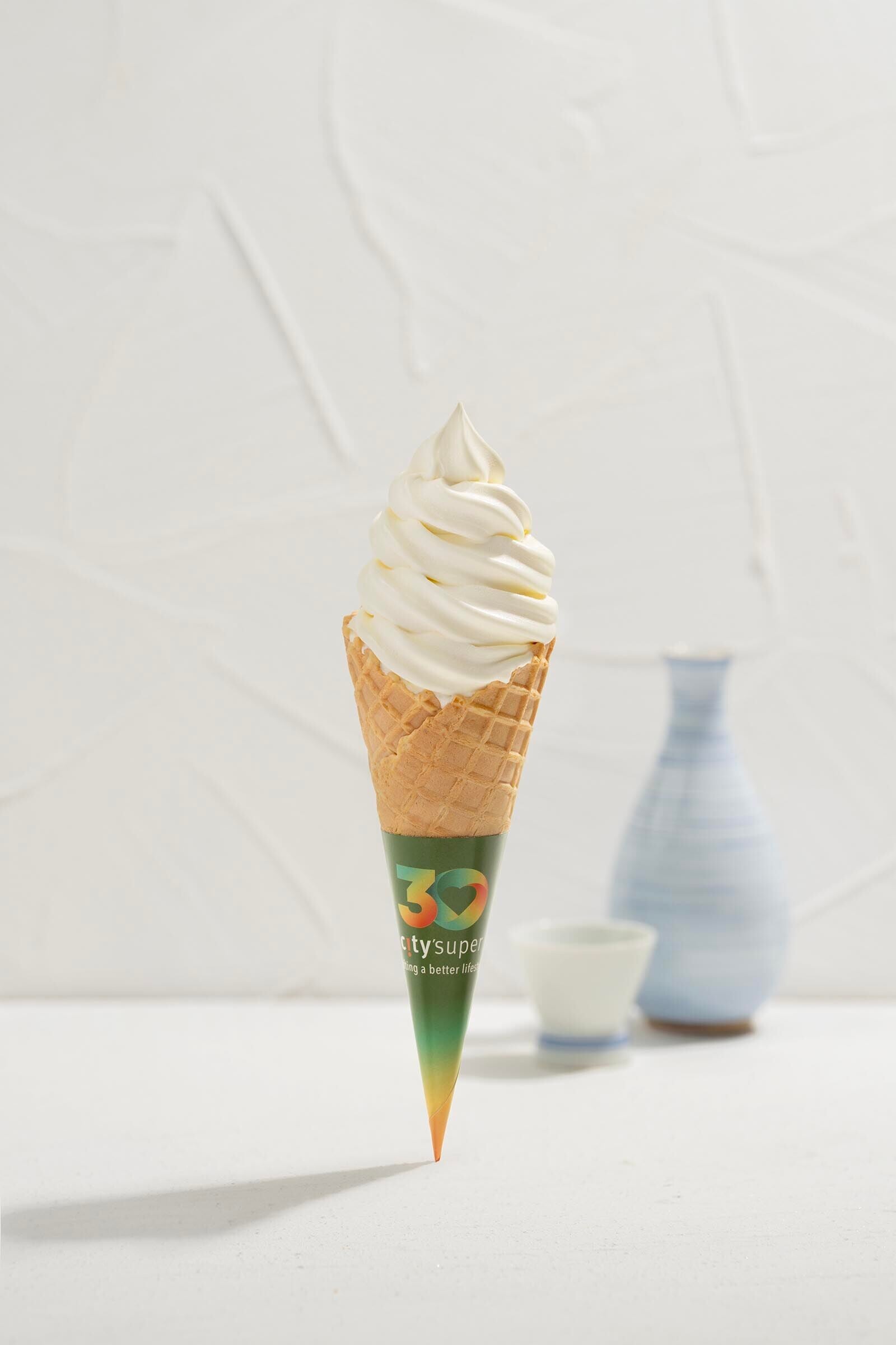 City'super 30 週年x sweets house Cha Cha 限量版清酒 Soft Cream