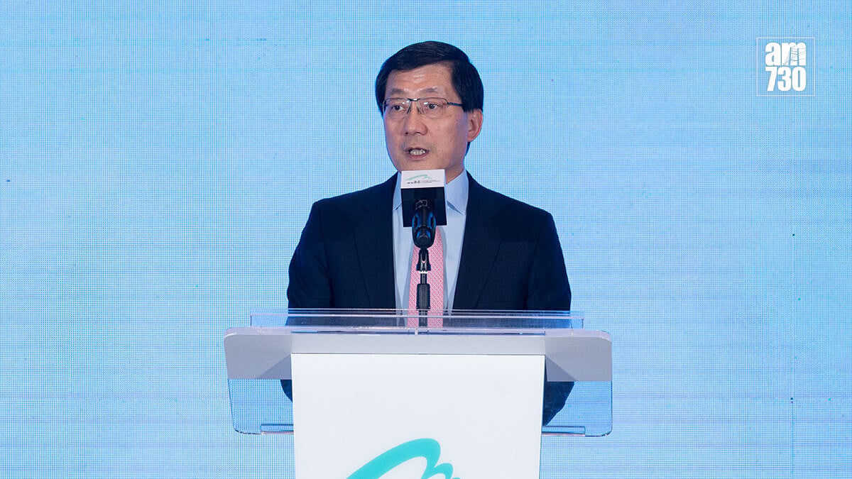 林天福稱，11 SKIES原定2028年才全面開放，認為現階段「空置率高」說法不準確。(資料圖片／蘇文傑攝)