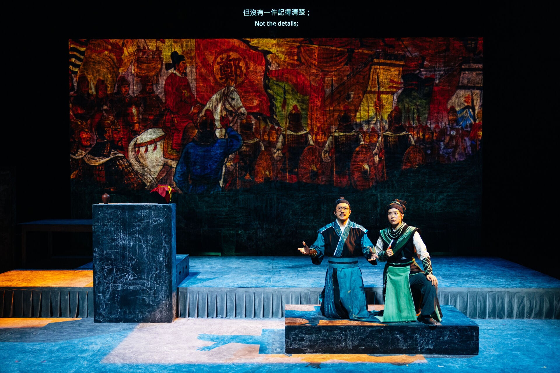 13.Mandy黃智雯近年活躍舞台劇演出,今次是首度與多棲實力演員梁天尺合作。
