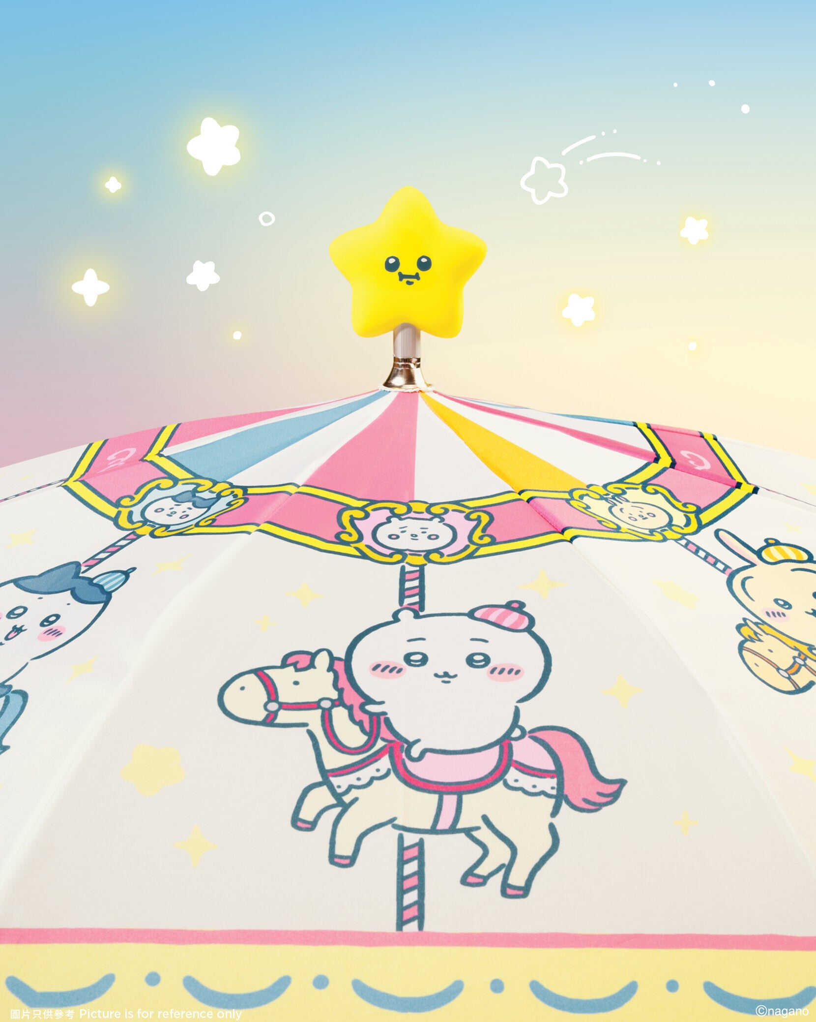 10 CHIIKAWA Go Round LongUmbrella 2