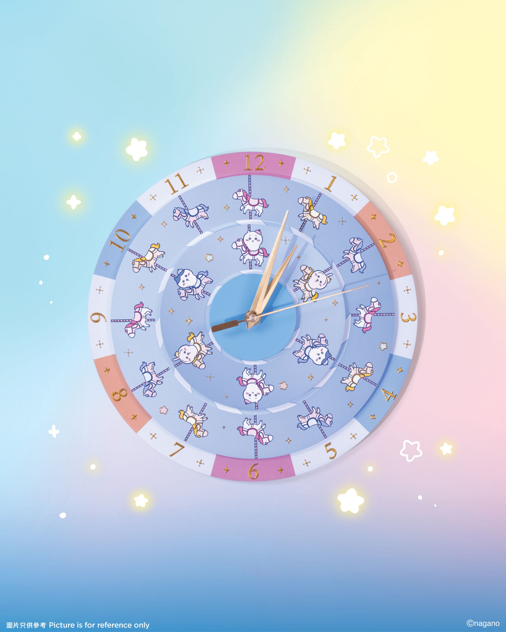 09 CHIIKAWA Go Round Clock 1