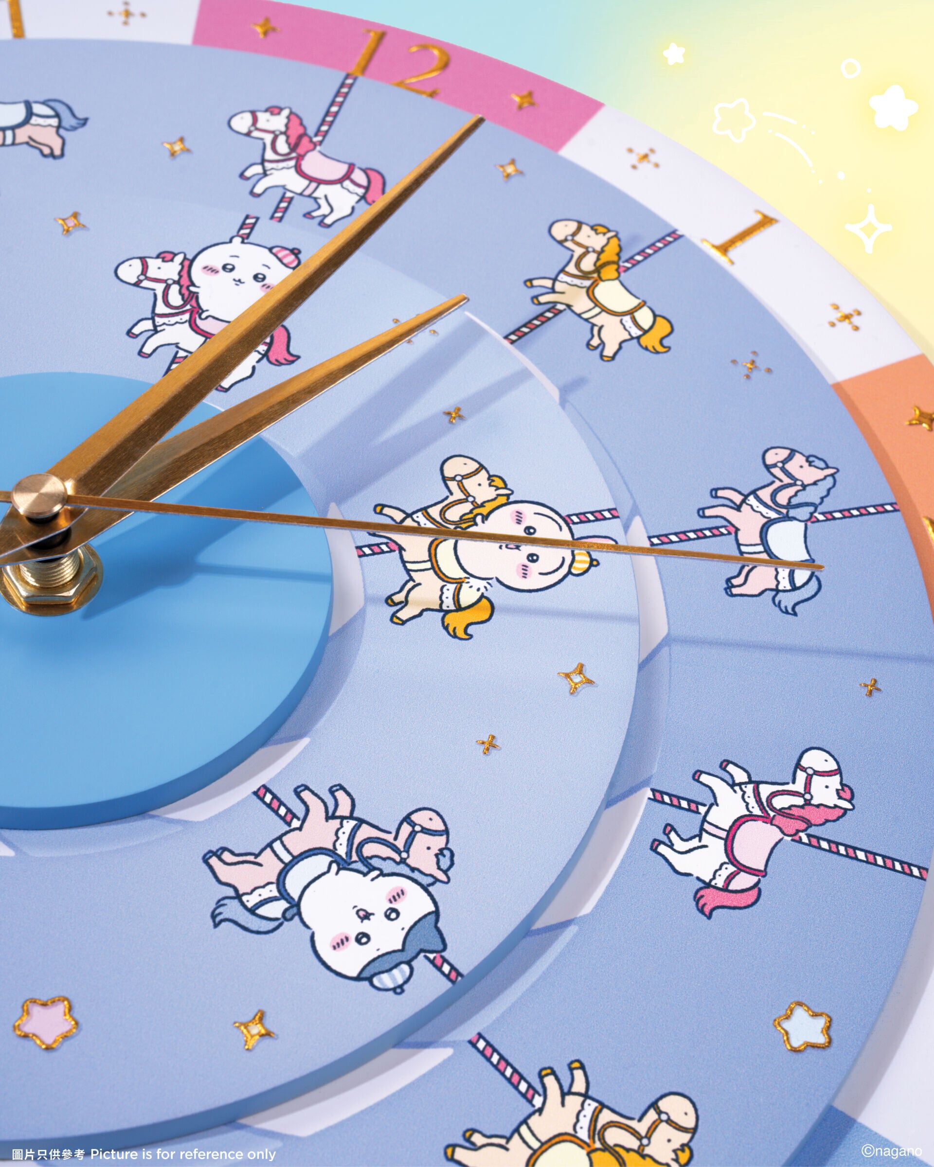 09 CHIIKAWA Go Round Clock 2