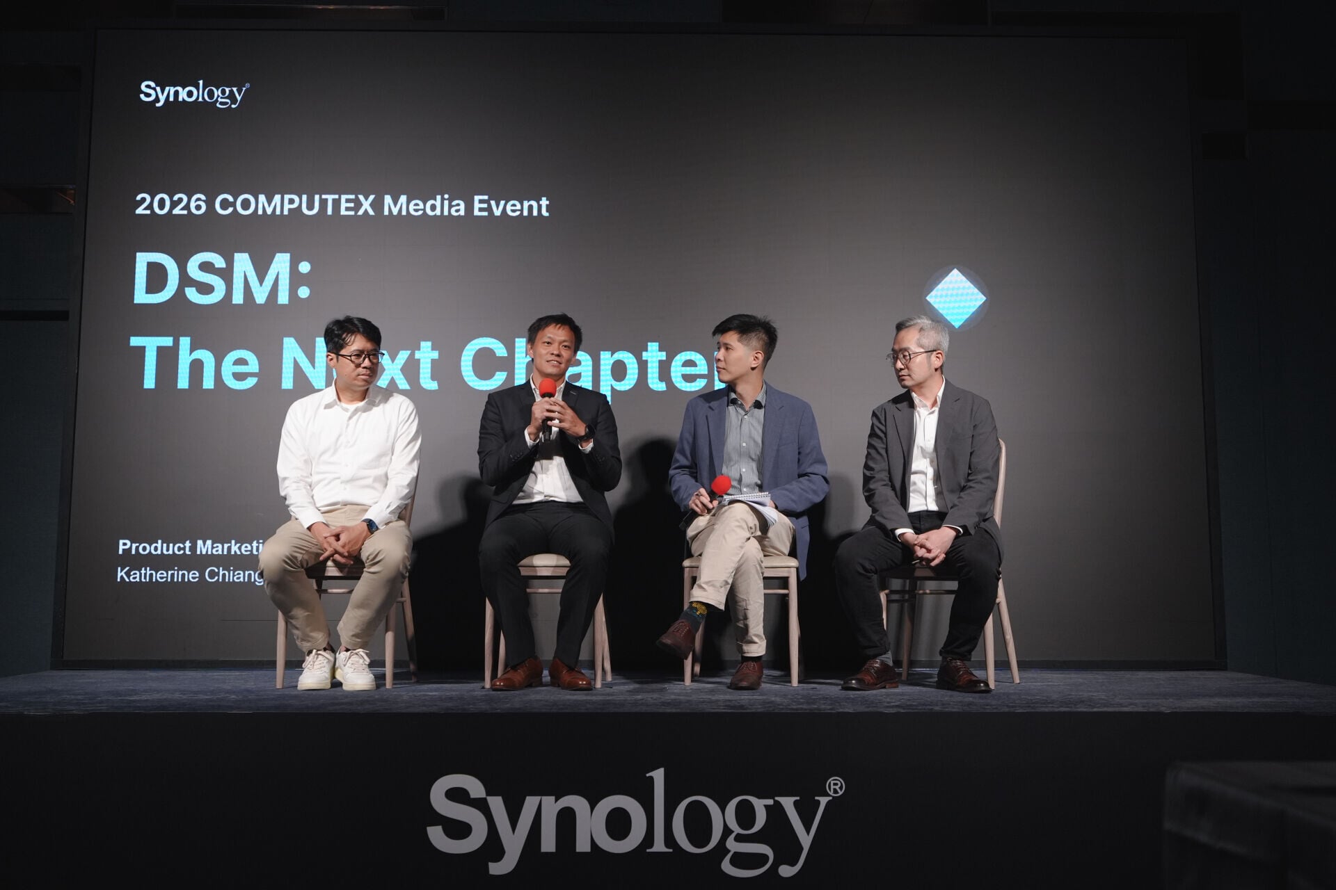 Synology早前於台北COMPUTEX 2026舉行發布會。