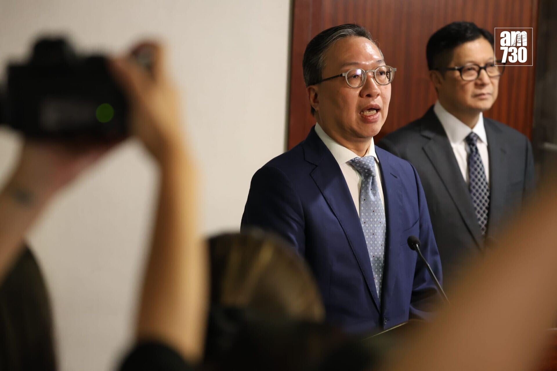 律政司司長林定國。(鍾式明攝)