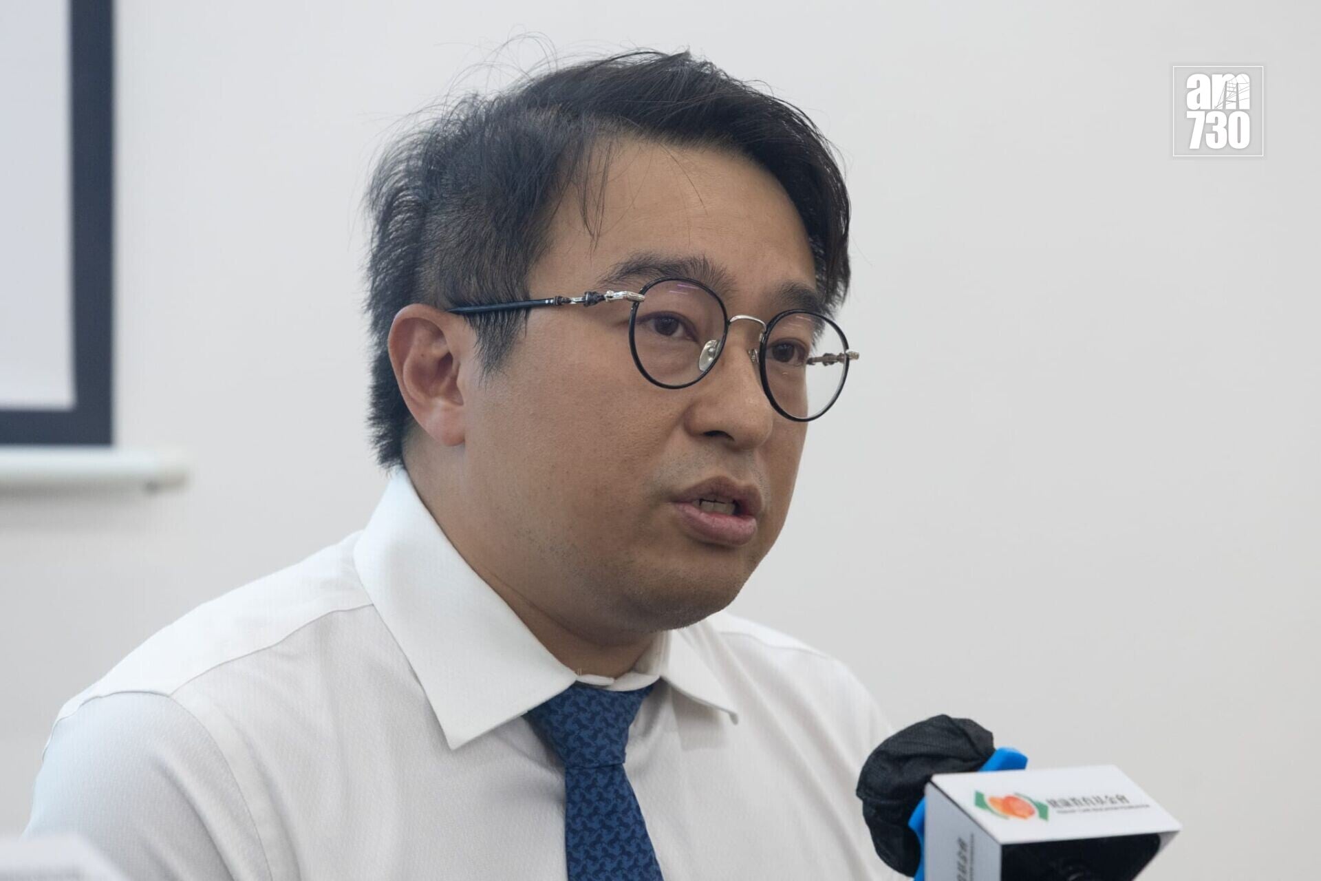 邱騏驄提醒,鼻鼾往往是睡眠窒息症的重要徵狀之一。(蘇文傑攝)
