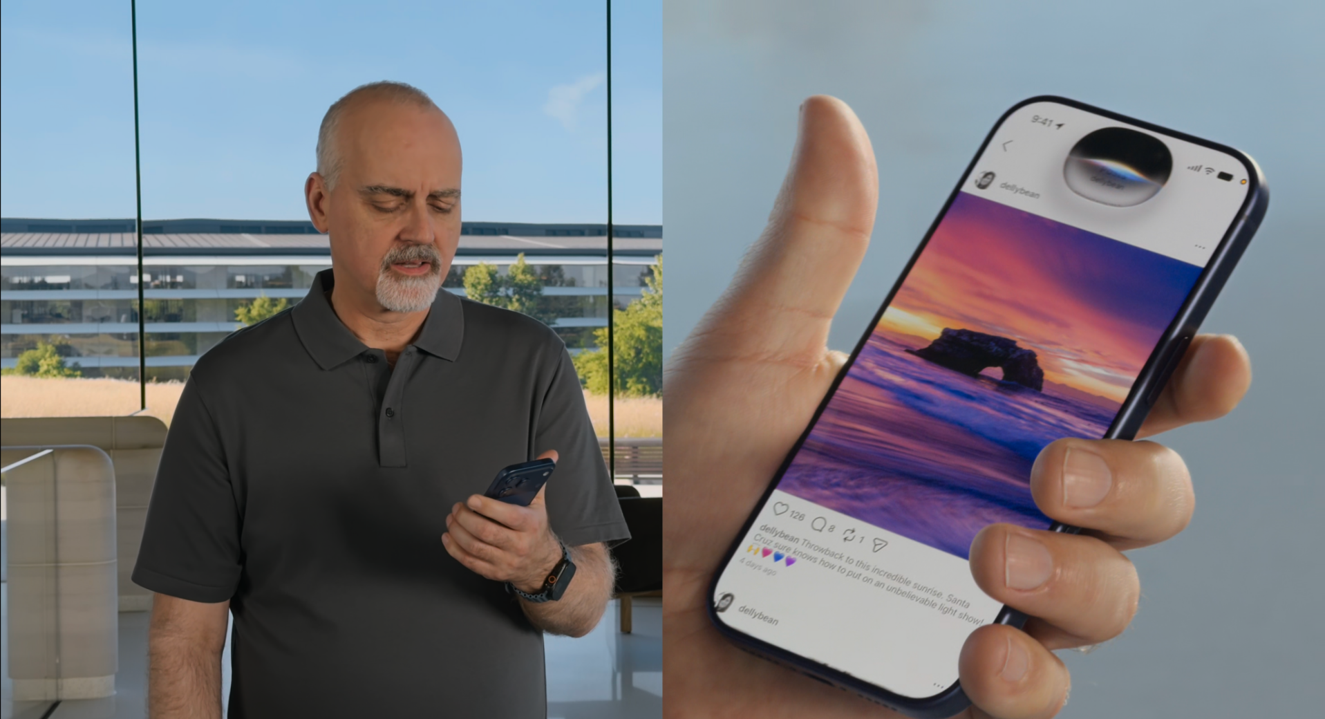 WWDC26|Siri AI以動態島全新形象示人。