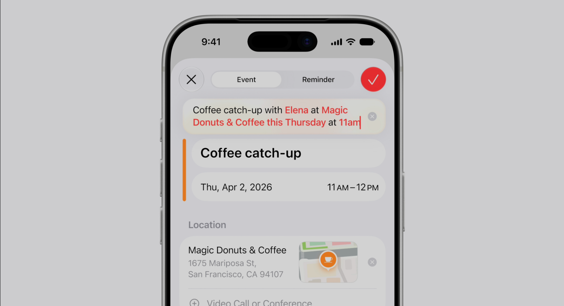 WWDC26|Apple Intelligence閱讀指令可自動進行任務。