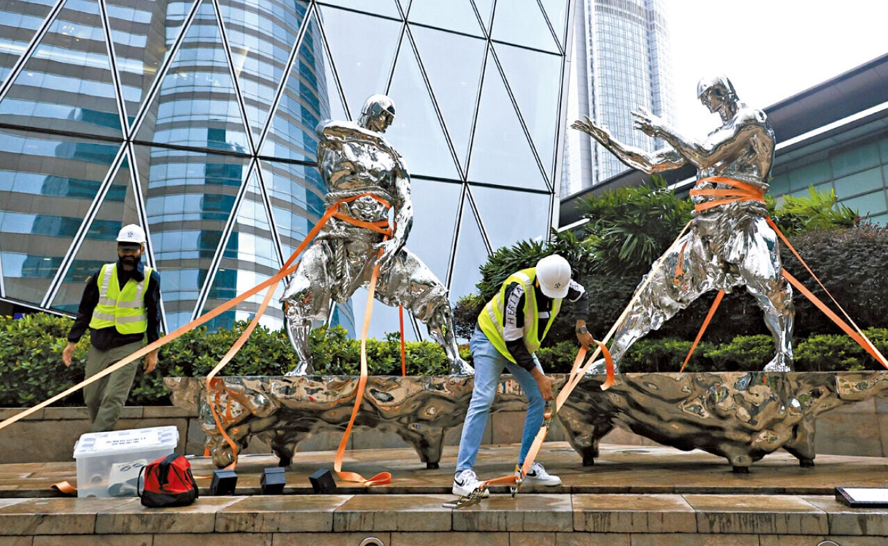颱風萬宜2024年11月中襲港，香港發出8號風球，各界嚴陣以待。(資料圖片)