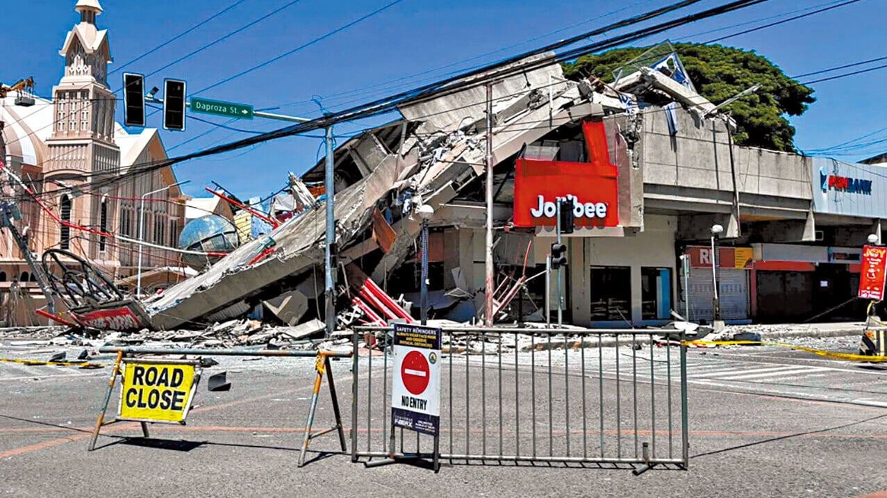 菲律賓地震 Jollibee