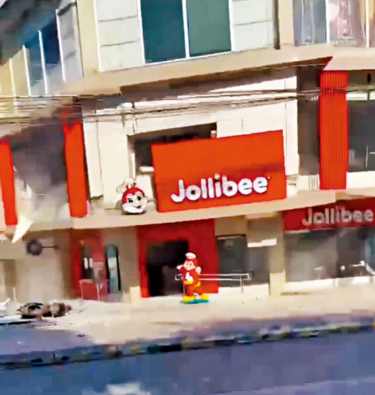 菲律賓地震 Jollibee