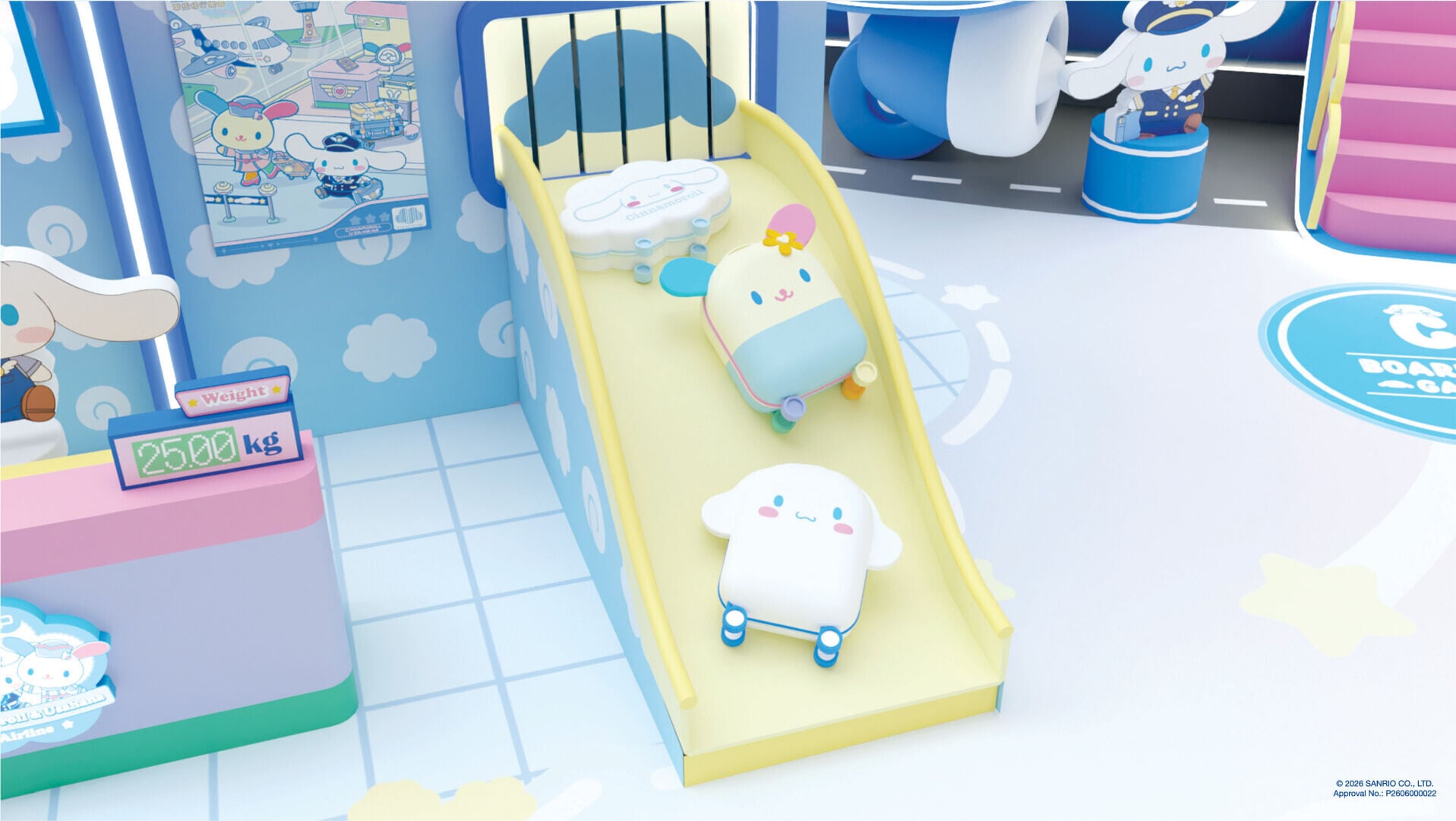 Cinnamoroll Gate 「C」登機櫃檯 (2)