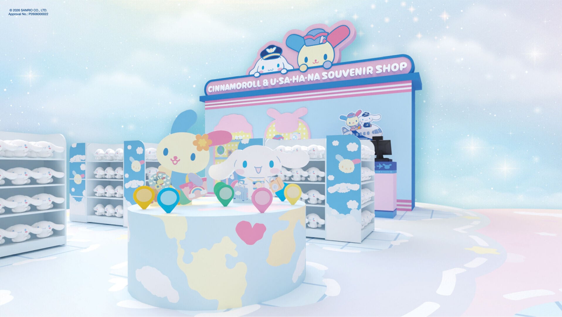 Cinnamoroll & Usahana 夢幻聯乘期間限定店
