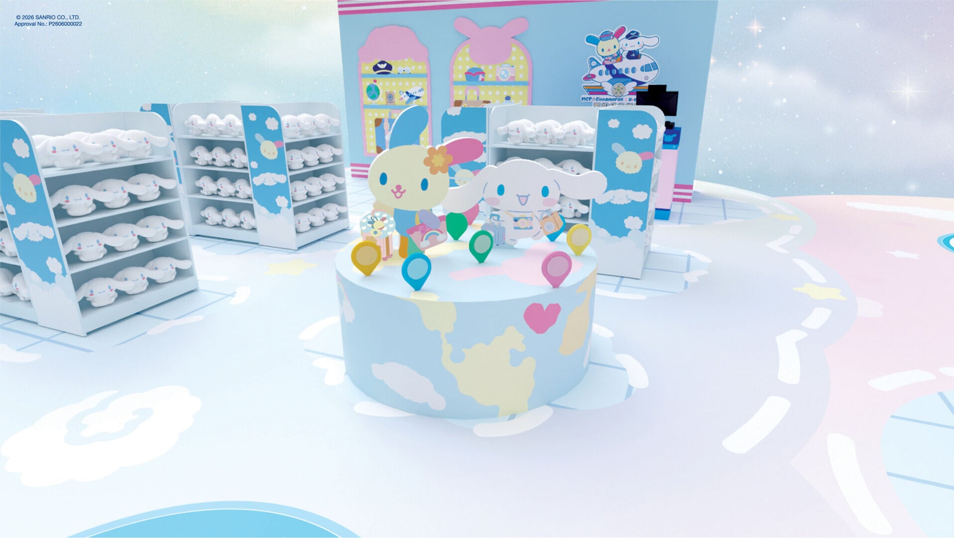 Cinnamoroll & Usahana 夢幻聯乘期間限定店 (4)