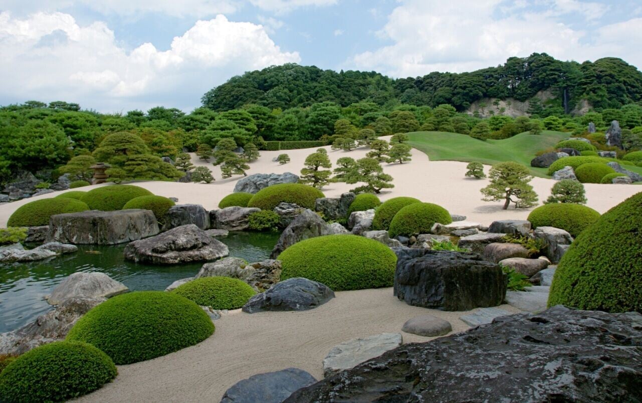 日本島根縣足立美術館