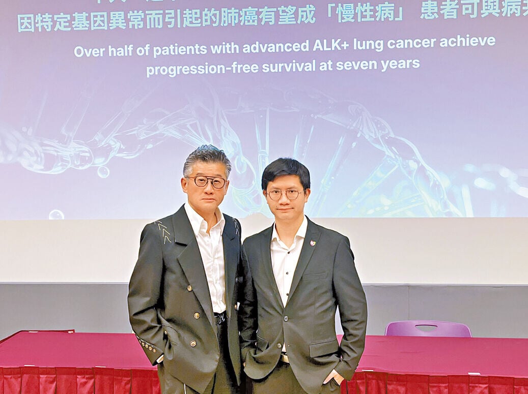 (左起)莫樹錦及李兆澄。