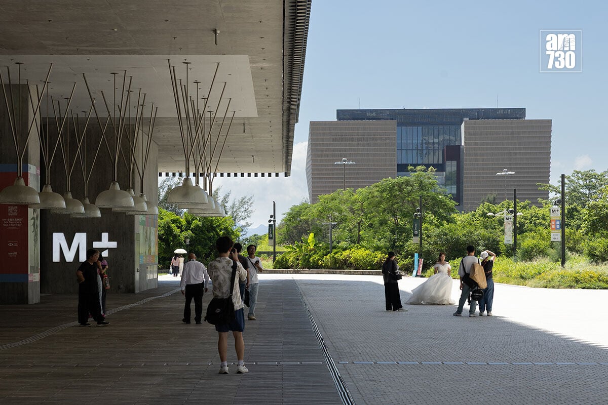 M+指定展覽和香港故宮文化博物館的專題展覽,下月1日會免費開放參觀。(資料圖片/蘇文傑攝)