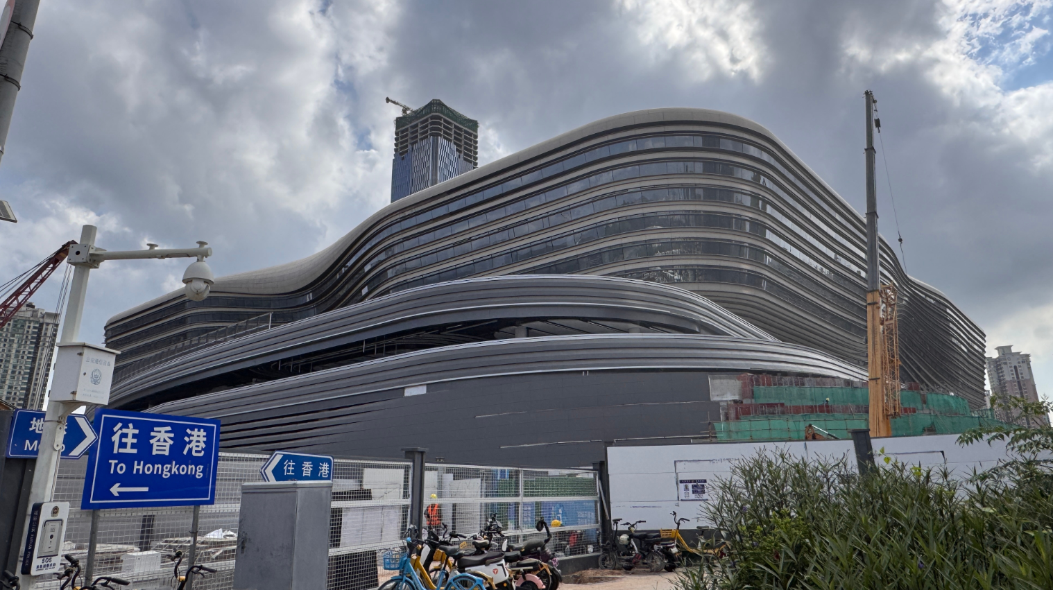 新皇崗口岸預計2026年7月正式啟用(微博圖片)