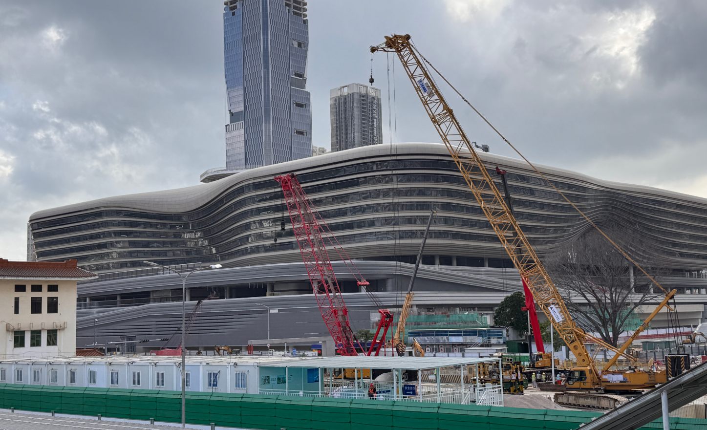 新皇崗口岸預計2026年7月正式啟用(微博圖片)