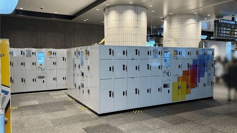 Retina 八重洲北口 ロッカー 圧縮   1 