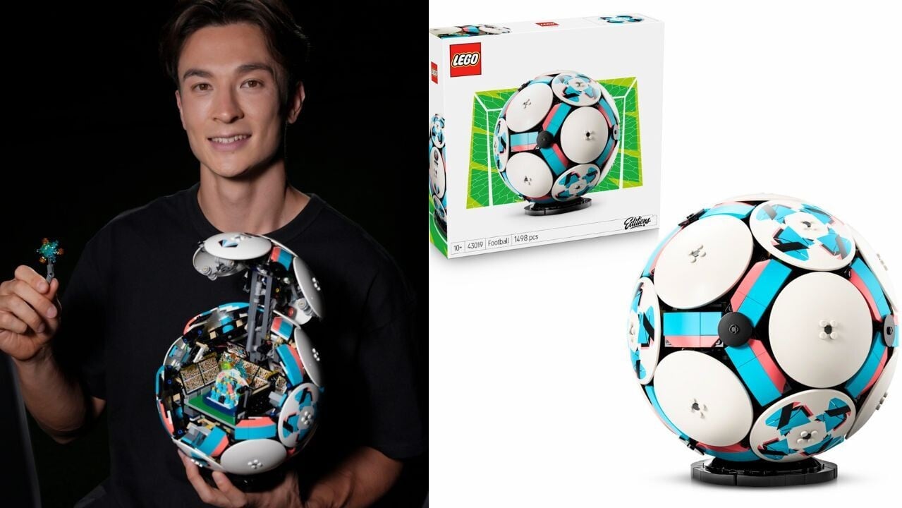 世界盃｜安永佳挑戰花式LEGO足球 「的波考平衡力」