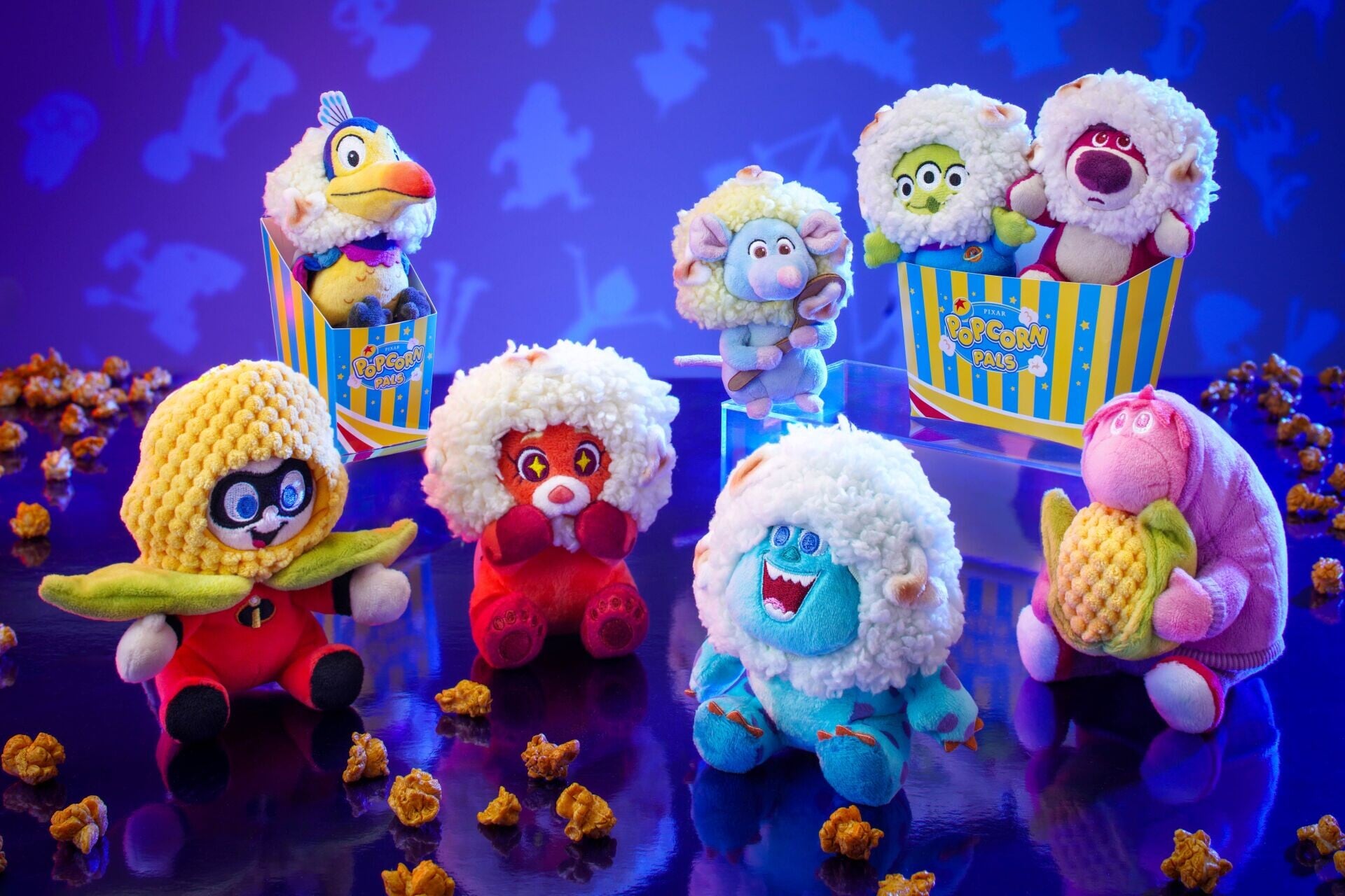 HKDL 2026 Pixar Summer Fest Merch Popcorn Pop up Blind box
