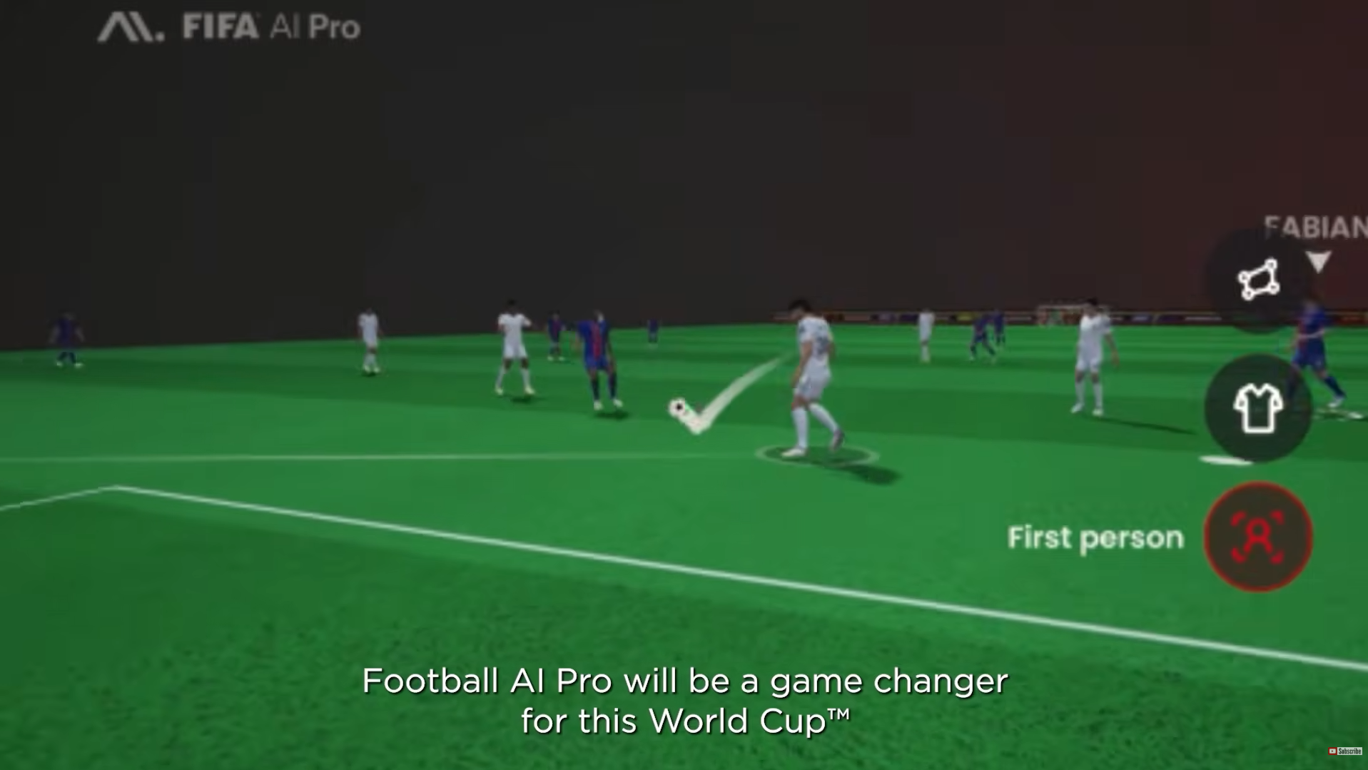 世界盃|Lenovo FIFA AI Pro可供參賽球隊使用。